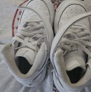 Kids white air force 1 mid top